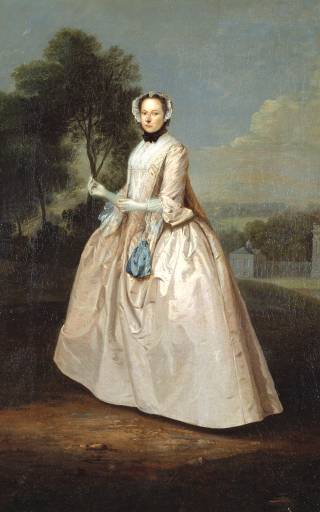 A Lady ca. 1750-1 by Arthur Devis 1711-1787 Tate Britain N03317   